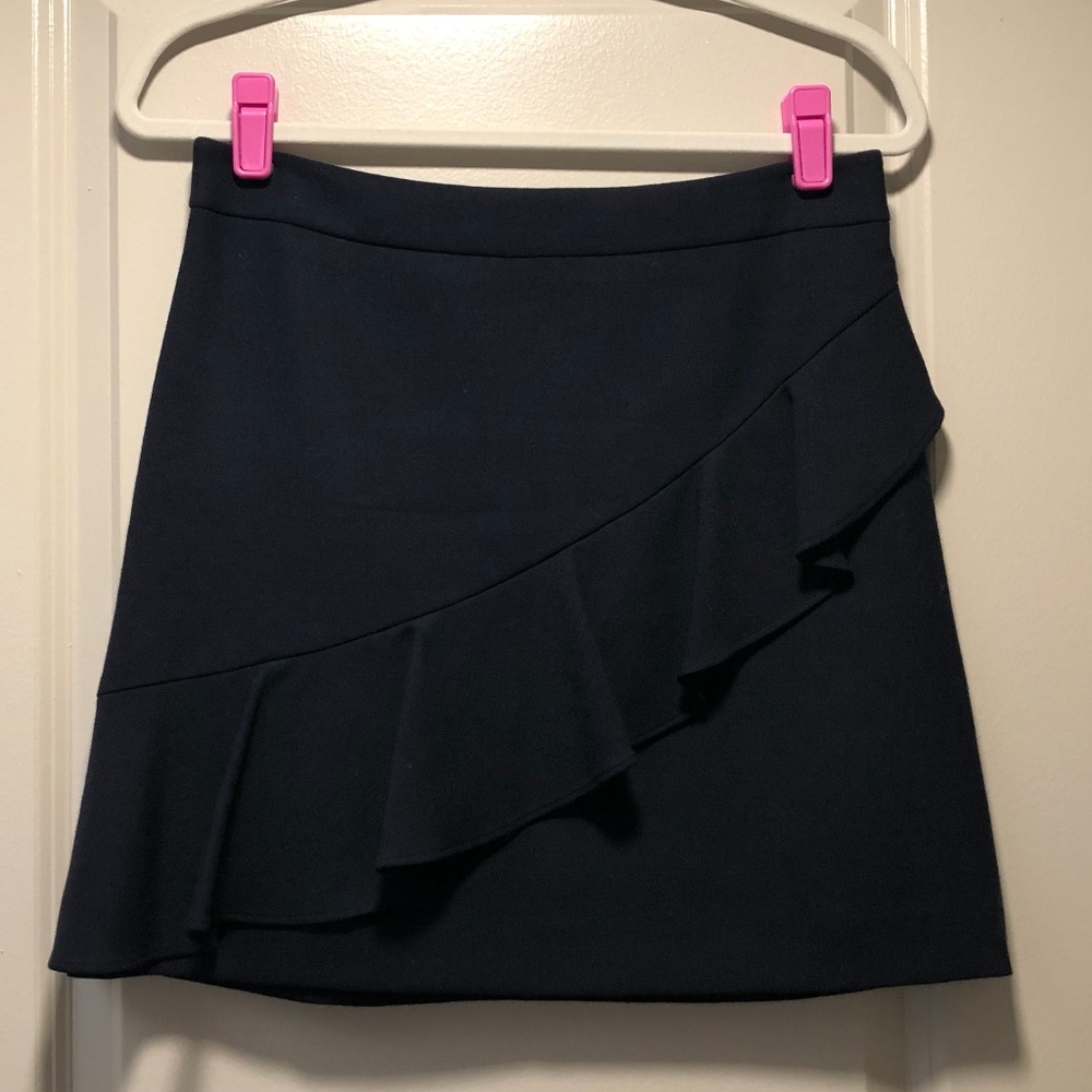 Brooks Brothers Red Fleece Navy Skirt